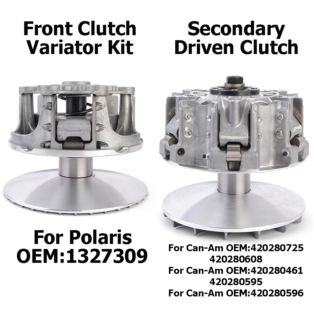Front Clutch Variator Kit For Polaris RZR PRO R R4 1327309 Secondary Driven Clutch for Can-Am Maverick X3 MAX Turbo
Front Clutch Variator Kit For Polaris RZR PRO R R4 1327309 Secondary Driven Clutch for Can-Am Maverick X3 MAX Turbo