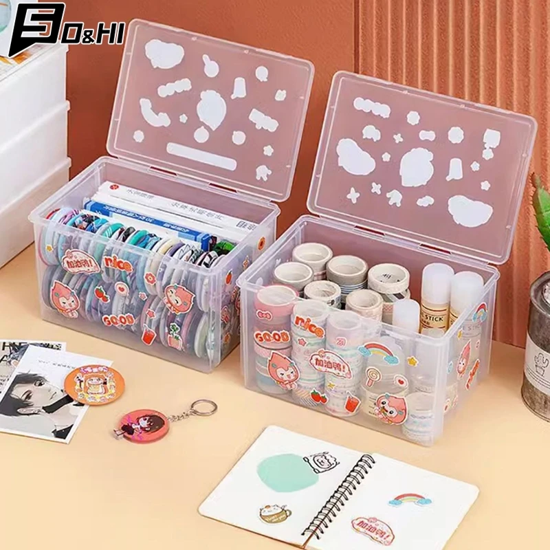 Transparent Pencil Case Sketch Plastic Pencil Case Storage Case Art Student Pencil Case Large Capacity Toolbox
Transparent Pencil Case Sketch Plastic Pencil Case Storage Case Art Student Pencil Case Large Capacity Toolbox
