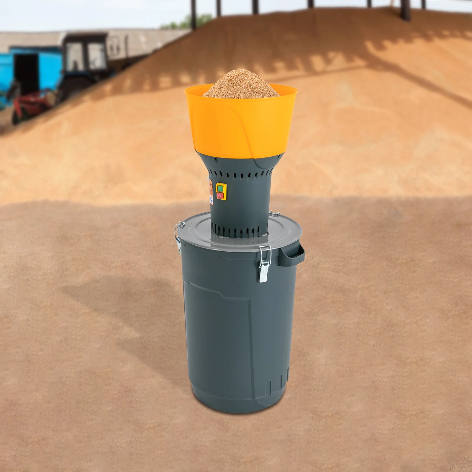 Электрическая мельница для зерна на 60 л с 5 ситами, шлифовальный станок большой емкости для зерна, мультизерна и кормов, домашнего использования на ферме
Электрическая мельница для зерна на 60 л с 5 ситами, шлифовальный станок большой емкости для зерна, мультизерна и кормов, домашнего использования на ферме