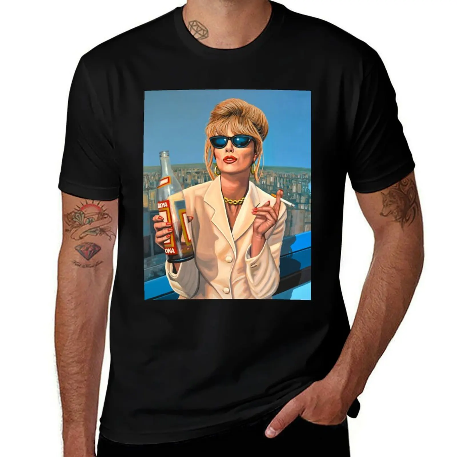 Joanna Lumley as Patsy Stone painting T-Shirt man tshirt cotton t shirt pack man t shirts cotton T-Shirt
Joanna Lumley as Patsy Stone painting T-Shirt man tshirt cotton t shirt pack man t shirts cotton T-Shirt