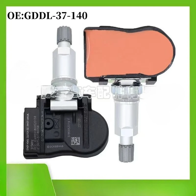 4PCS Car Tire Sensor GDDL37140 For 2019 MAZDA 6 CX-3 CX-5 TPMS 315MHZ Tyre Pressure Monitor System GDDL-37-140 BHA4-37-140A 
4PCS Car Tire Sensor GDDL37140 For 2019 MAZDA 6 CX-3 CX-5 TPMS 315MHZ Tyre Pressure Monitor System GDDL-37-140 BHA4-37-140A