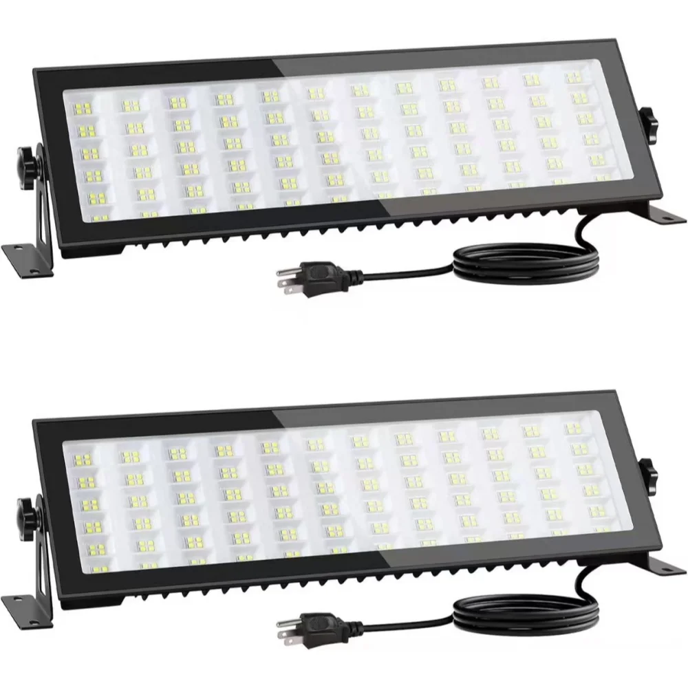 LED Shop Lights, 144W 12000LM 6000K Plug in Garage Light, 150CM Cord Built-in Outlet for Garage Workshop Warehouse Utility Room
LED Shop Lights, 144W 12000LM 6000K Plug in Garage Light, 150CM Cord Built-in Outlet for Garage Workshop Warehouse Utility Room