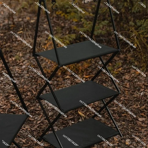 Outdoor campground new easy storage folding with hook multi-layer rack
Outdoor campground new easy storage folding with hook multi-layer rack