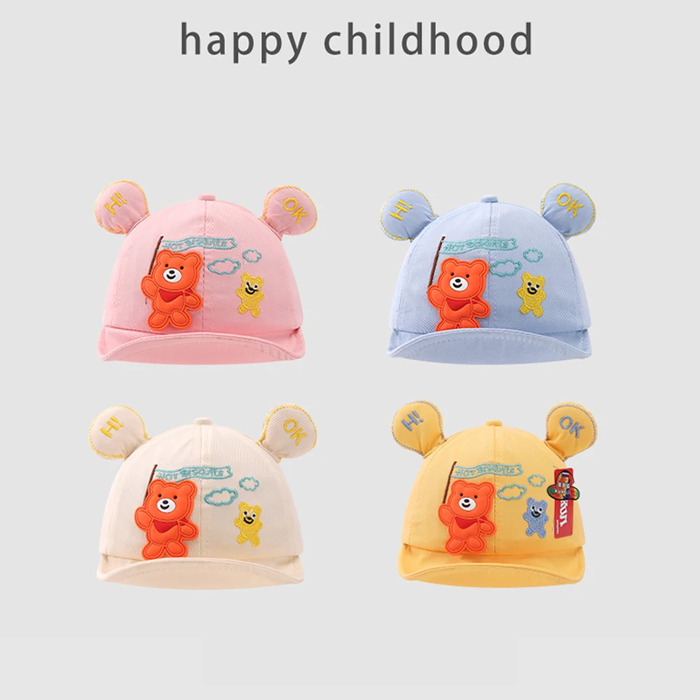 Baby Hats Spring And Autumn Thin Kid's Cute Peaked caps Boys & Girls Sun Hat Soft Brimmed Baseball Cap
Baby Hats Spring And Autumn Thin Kid's Cute Peaked caps Boys & Girls Sun Hat Soft Brimmed Baseball Cap