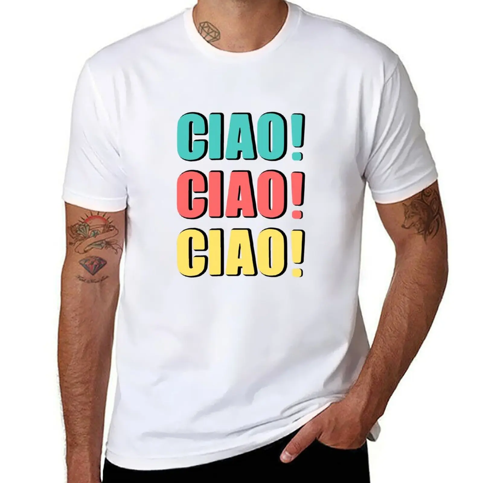 casual for for shirts Italy man man Ciao Ciao Ciao t - men T-Shirt shirts printed t
casual for for shirts Italy man man Ciao Ciao Ciao t - men T-Shirt shirts printed t