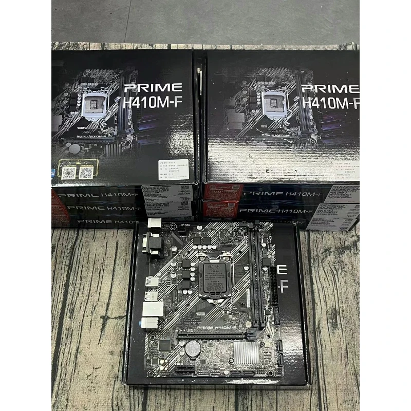Used For ASUS H410M-F Motherboard LGA1200 Support 10th Gen Intel CPU VGA DDR4 M.2 Desktop Mainboard
