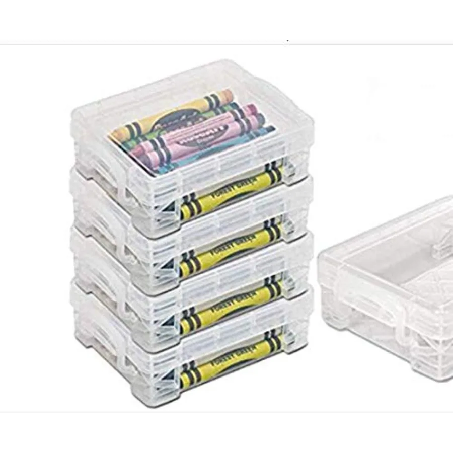 Stackable Crayon Box - Clear 4 Pack
Stackable Crayon Box - Clear 4 Pack