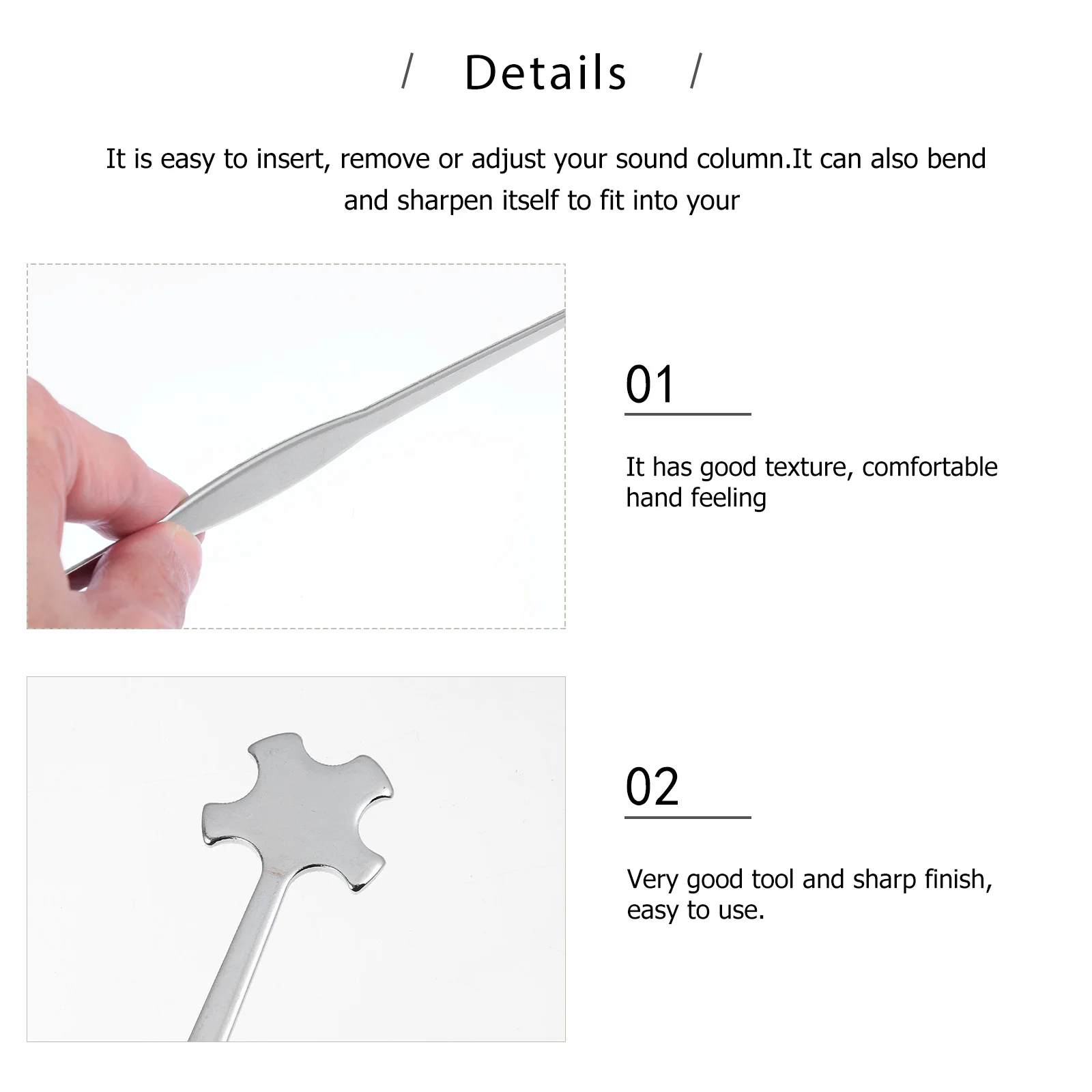 Violin Sound Column Hook Viola Accessory Dining Table Musical Instrument Tuner Alloy
Violin Sound Column Hook Viola Accessory Dining Table Musical Instrument Tuner Alloy