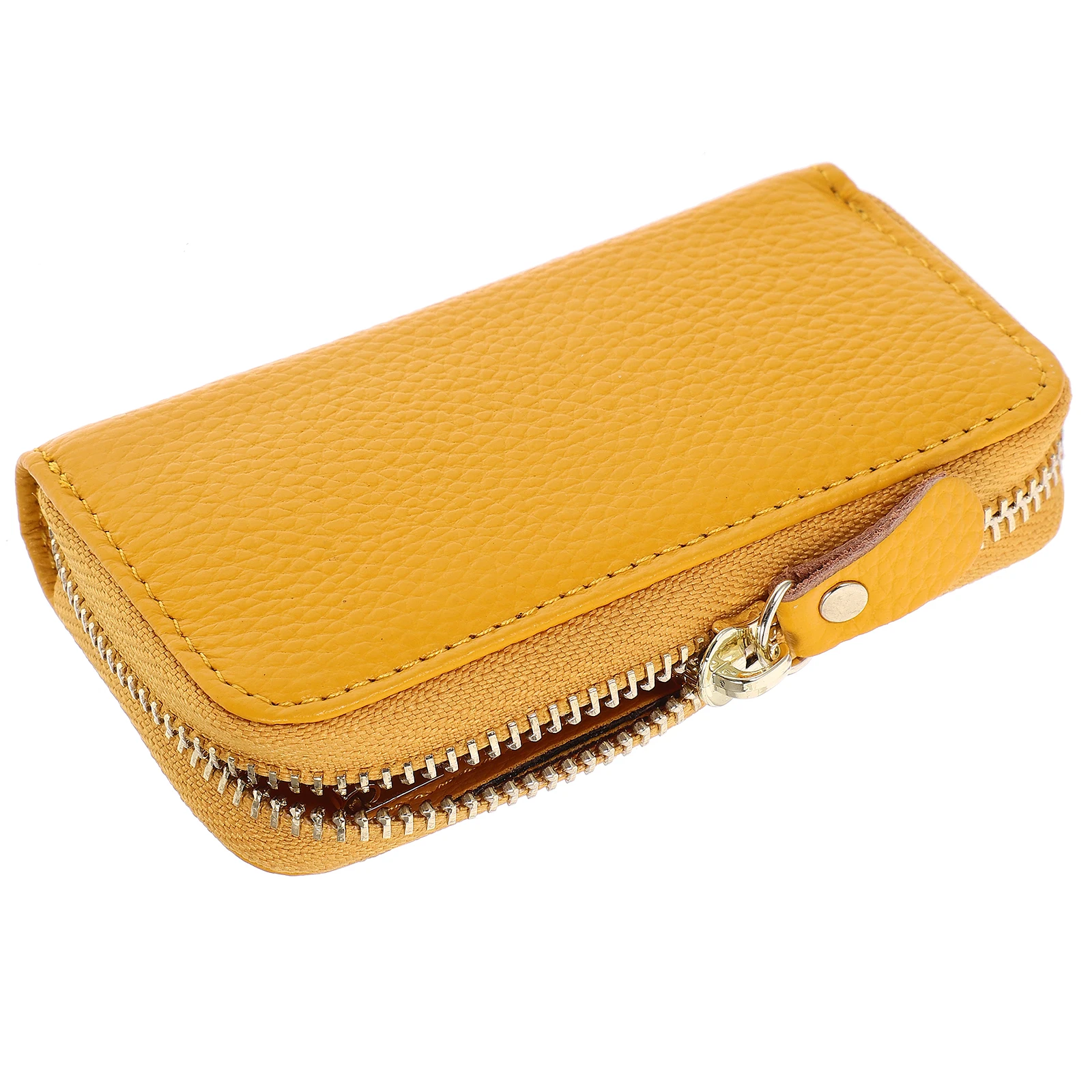 Car Key Holder Case Zipper Wallet with 6 Ring Hooks Case for Men Women (Bright Yellow)
Car Key Holder Case Zipper Wallet with 6 Ring Hooks Case for Men Women (Bright Yellow)