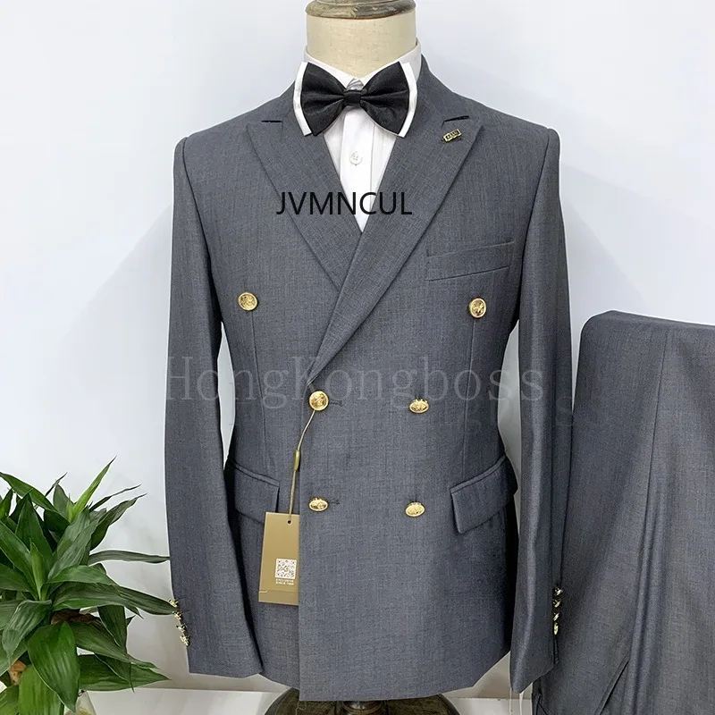 2026 New Design Men's Double-breasted White Classic Western-style Suit for Overseas Trade
2026 New Design Men's Double-breasted White Classic Western-style Suit for Overseas Trade