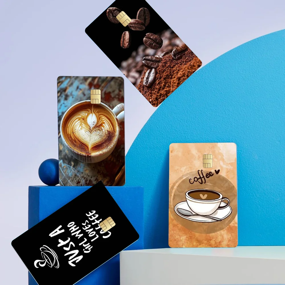 Coffee Delight Fashion Matte Gold Silver Black Matte Film Skin Sticker Tape For Bank Credit Debit Card
Coffee Delight Fashion Matte Gold Silver Black Matte Film Skin Sticker Tape For Bank Credit Debit Card