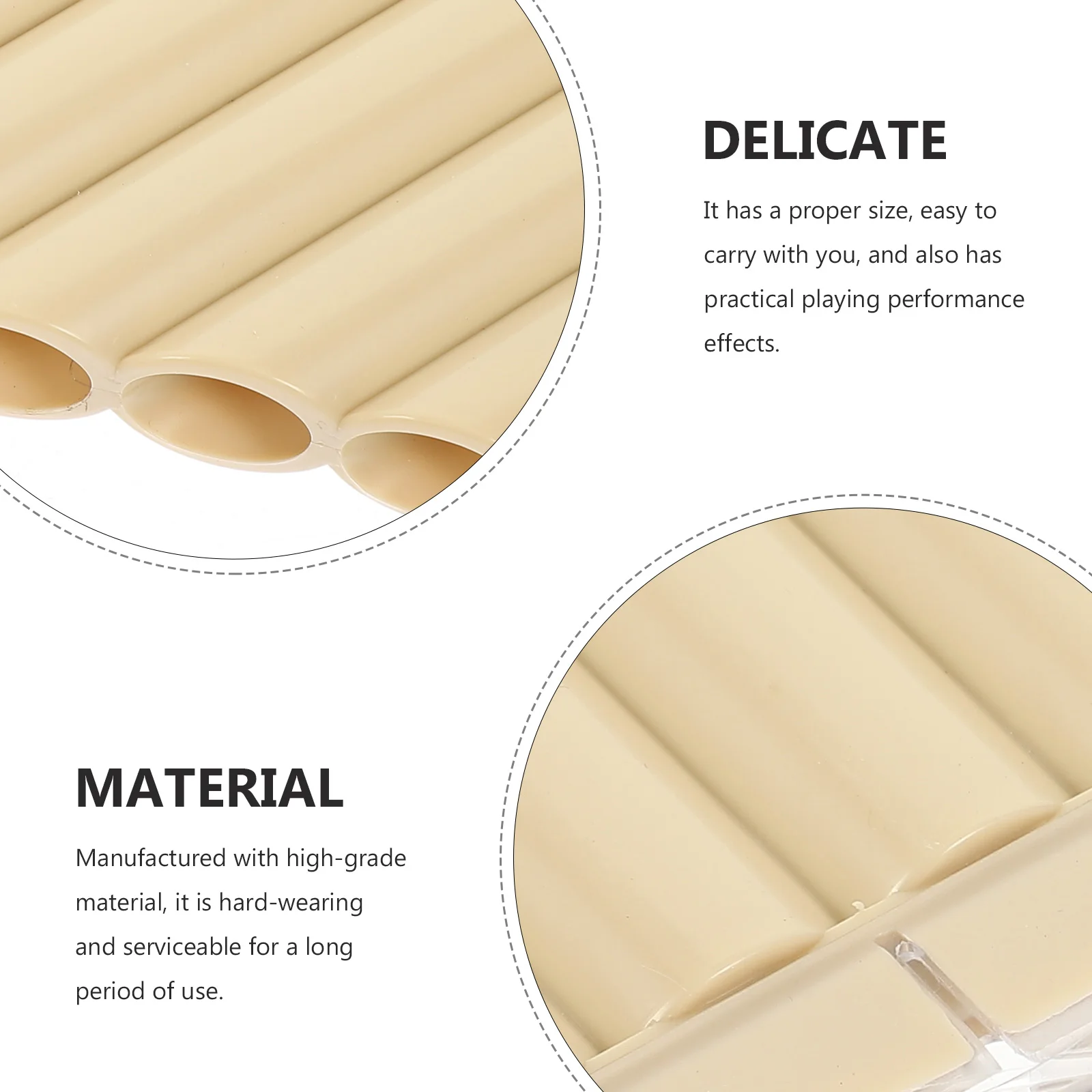 1 set 1 Set Professional 18 Pan Flute C Key Musical Instrument For Performance Exquisite Portable School Gift Educational
1 set 1 Set Professional 18 Pan Flute C Key Musical Instrument For Performance Exquisite Portable School Gift Educational