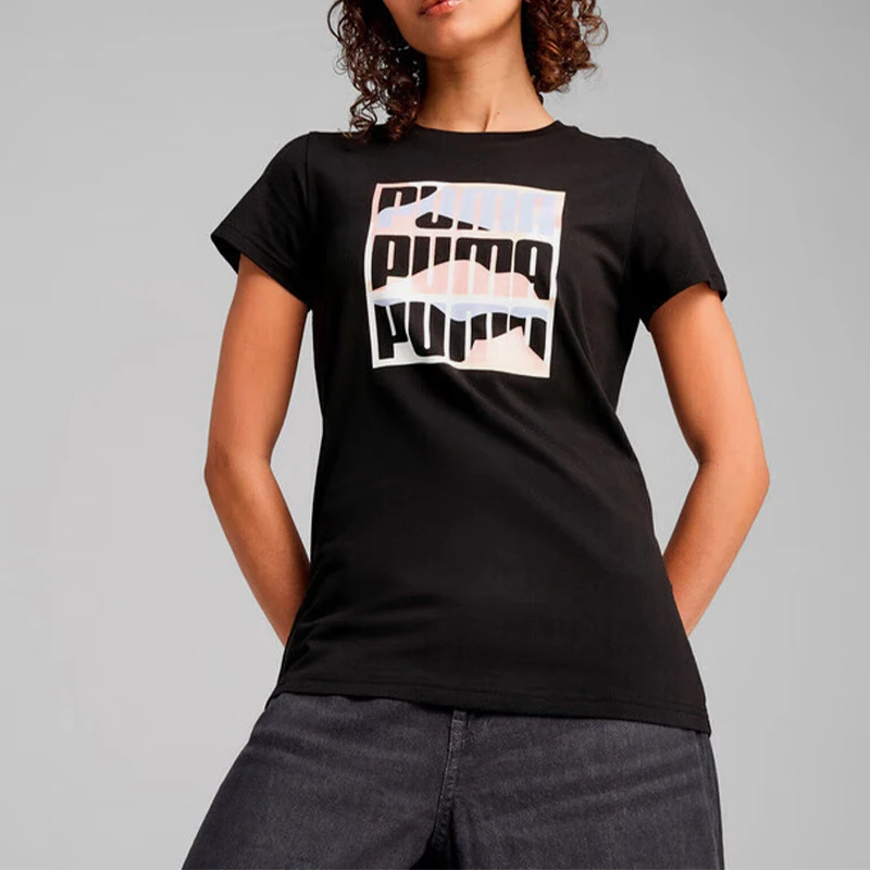 Puma, подлинная летняя версия 2025, женская трикотажная облегающая дышащая рубашка с короткими рукавами 687716-01
Puma, подлинная летняя версия 2025, женская трикотажная облегающая дышащая рубашка с короткими рукавами 687716-01