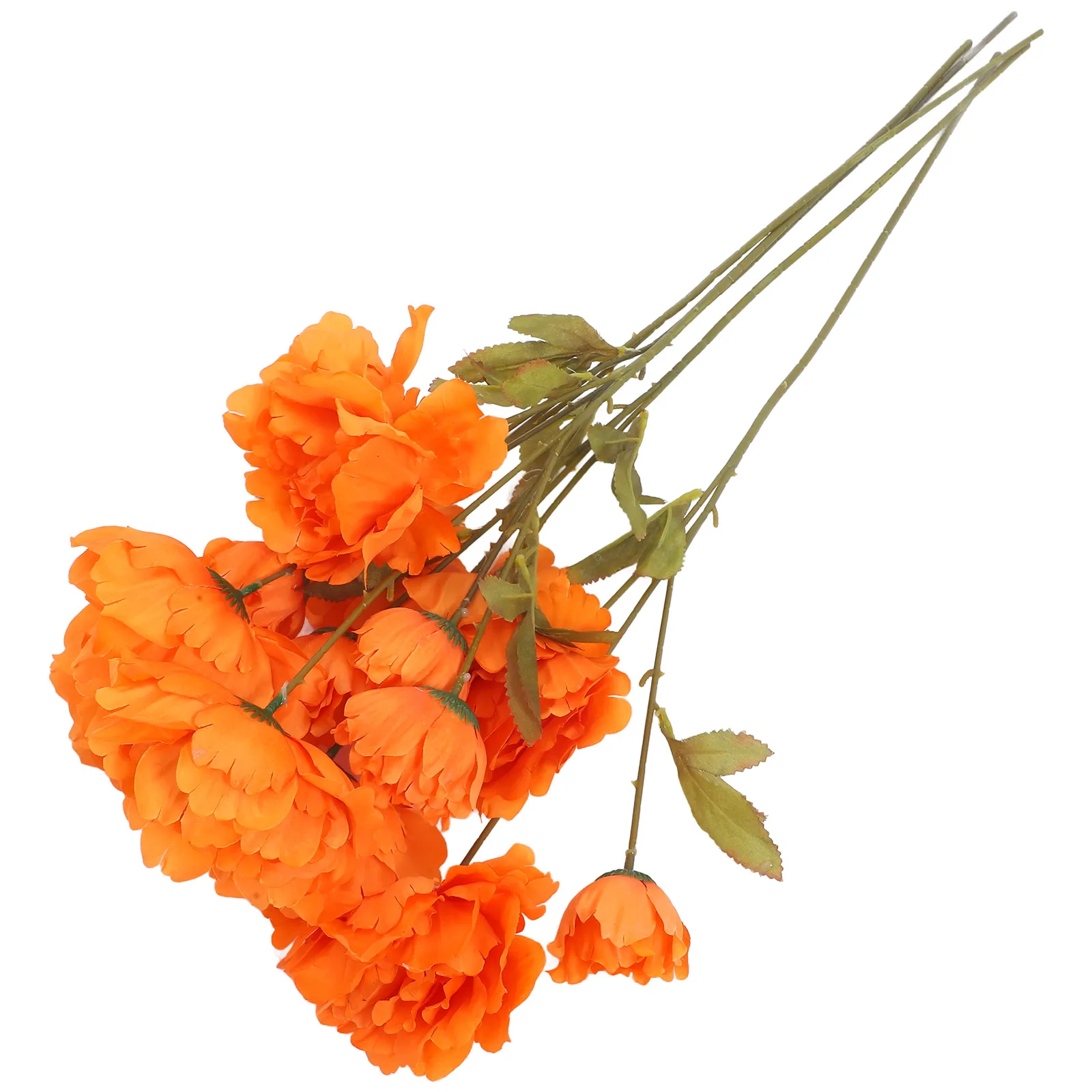 5Pcs Simulation Flowers Artificial Peony Orange Cloth PP Vase Decor Wedding Bouquet Floral Decoration
5Pcs Simulation Flowers Artificial Peony Orange Cloth PP Vase Decor Wedding Bouquet Floral Decoration
