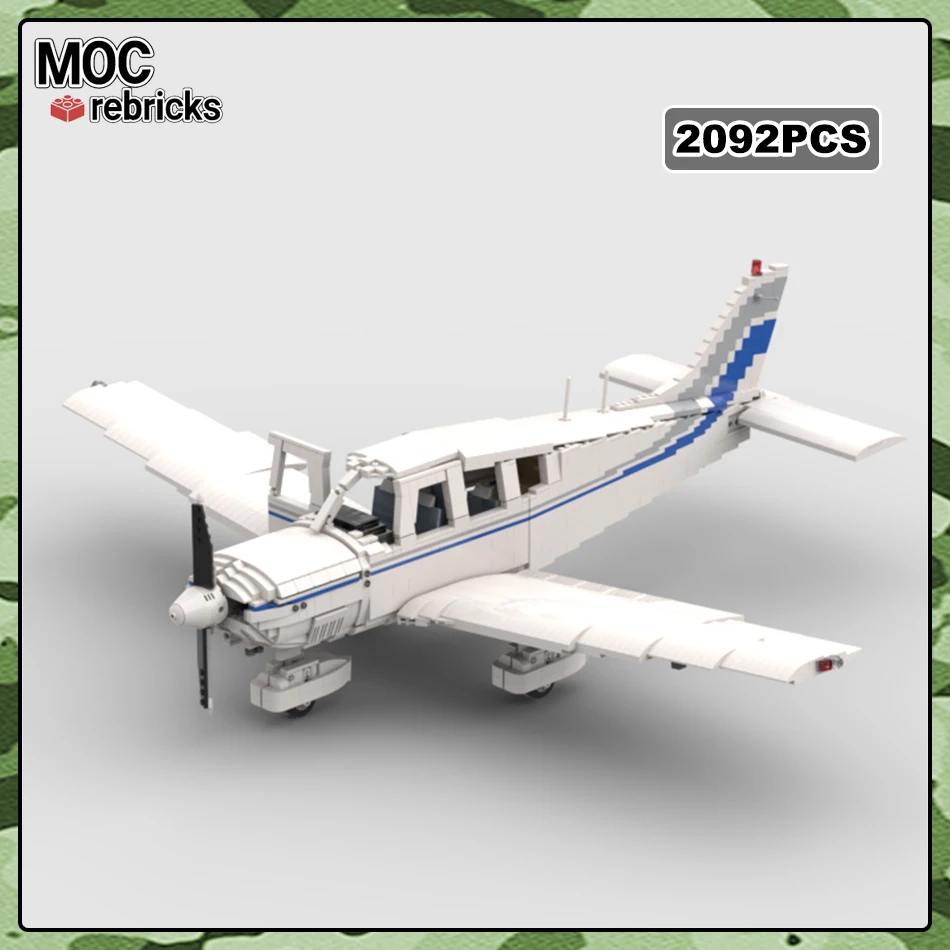 Лидер продаж MOC, строительный блок Piper Archer II, самолет, креативная сборка, модель, технология, кирпичи, спортивный костюм самолета, детские игрушки, подарок
Лидер продаж MOC, строительный блок Piper Archer II, самолет, креативная сборка, модель, технология, кирпичи, спортивный костюм самолета, детские игрушки, подарок