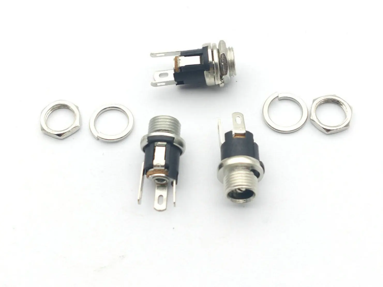 50pcs 5.5 MMX 2.1 MM/2.5mm PANEL MOUNT FEMALE POWER JACK SOCKETS connector
50pcs 5.5 MMX 2.1 MM/2.5mm PANEL MOUNT FEMALE POWER JACK SOCKETS connector