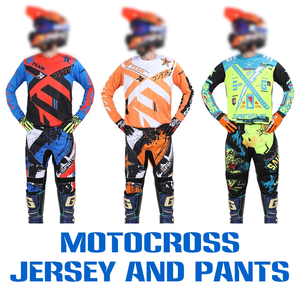 Off road motorcycle set Men and women's motochross jerseys and pants MX Enduro racing suit DH ATV BMX customized Combo
Off road motorcycle set Men and women's motochross jerseys and pants MX Enduro racing suit DH ATV BMX customized Combo