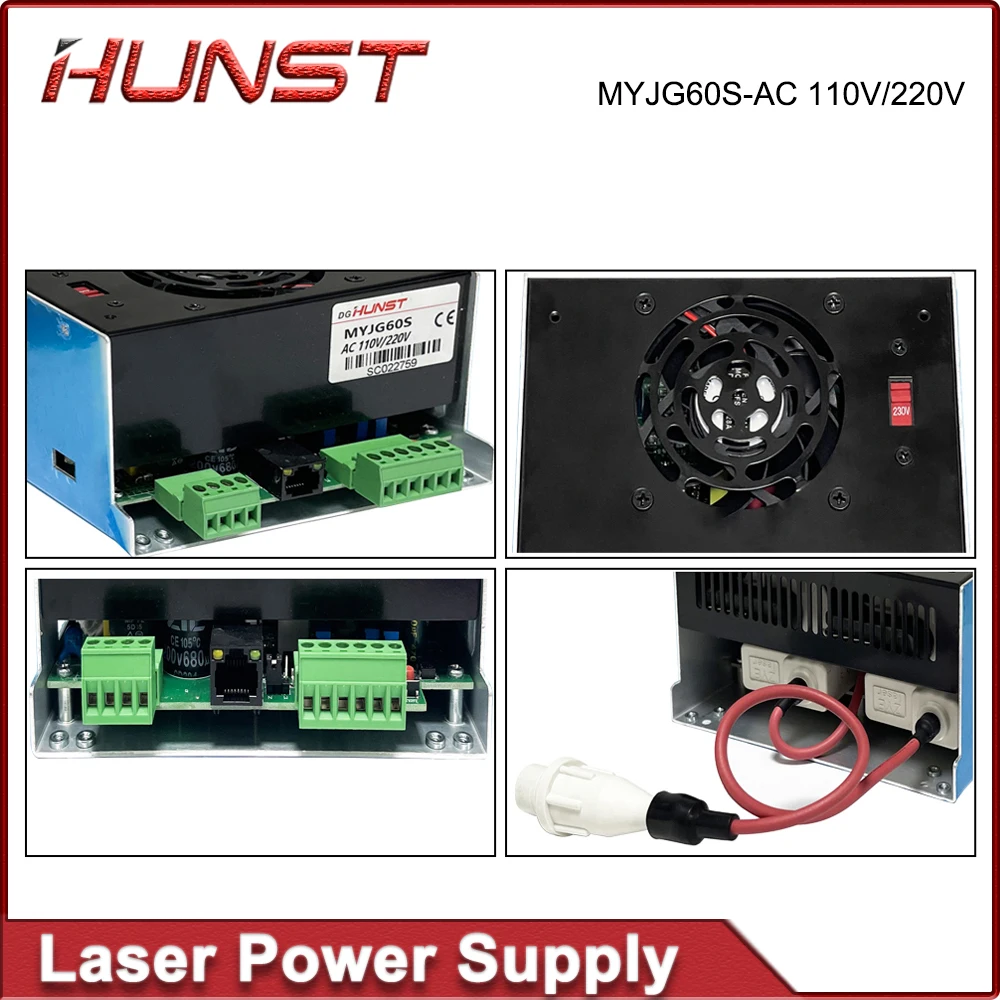 Блок питания для CO2-лазера HUNST MYJG 60S, регулируемое напряжение 110В/220В, подходит для лазерных гравировальных и режущих станков.
Блок питания для CO2-лазера HUNST MYJG 60S, регулируемое напряжение 110В/220В, подходит для лазерных гравировальных и режущих станков.