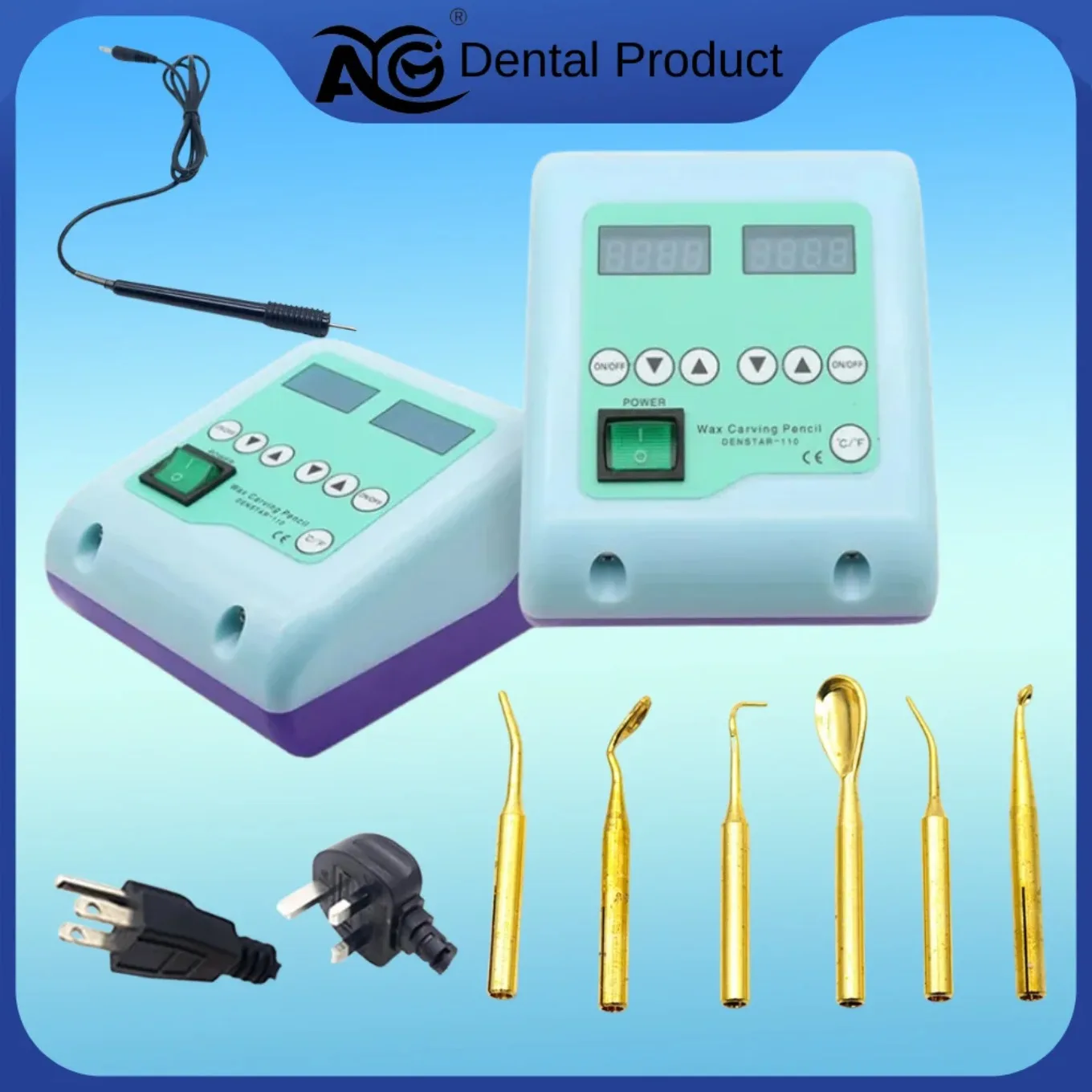 AG Dental Lab Electric Wax Carving Pen Electrical Appliances Carving And Molding Wax Patterns Copper Waxer Knife Wax Carver
AG Dental Lab Electric Wax Carving Pen Electrical Appliances Carving And Molding Wax Patterns Copper Waxer Knife Wax Carver