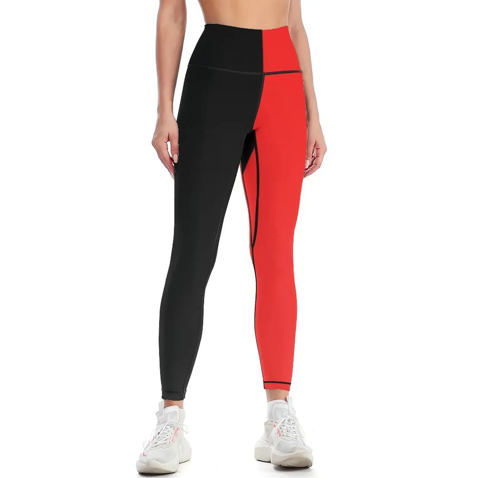 Half black half red Leggings Women's sports Women's gym Legging sport Womens Leggings
Half black half red Leggings Women's sports Women's gym Legging sport Womens Leggings