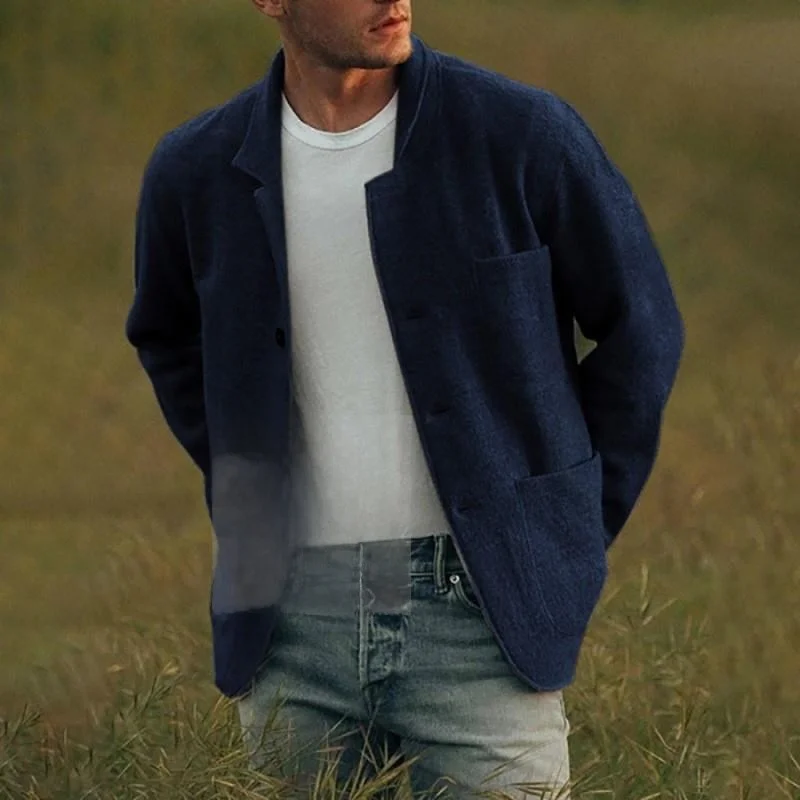 Autumn Winter Men's Youth Color Jaet Casual Knitted Sweater Long Sve round Ne Sle for Season
Autumn Winter Men's Youth Color Jaet Casual Knitted Sweater Long Sve round Ne Sle for Season
