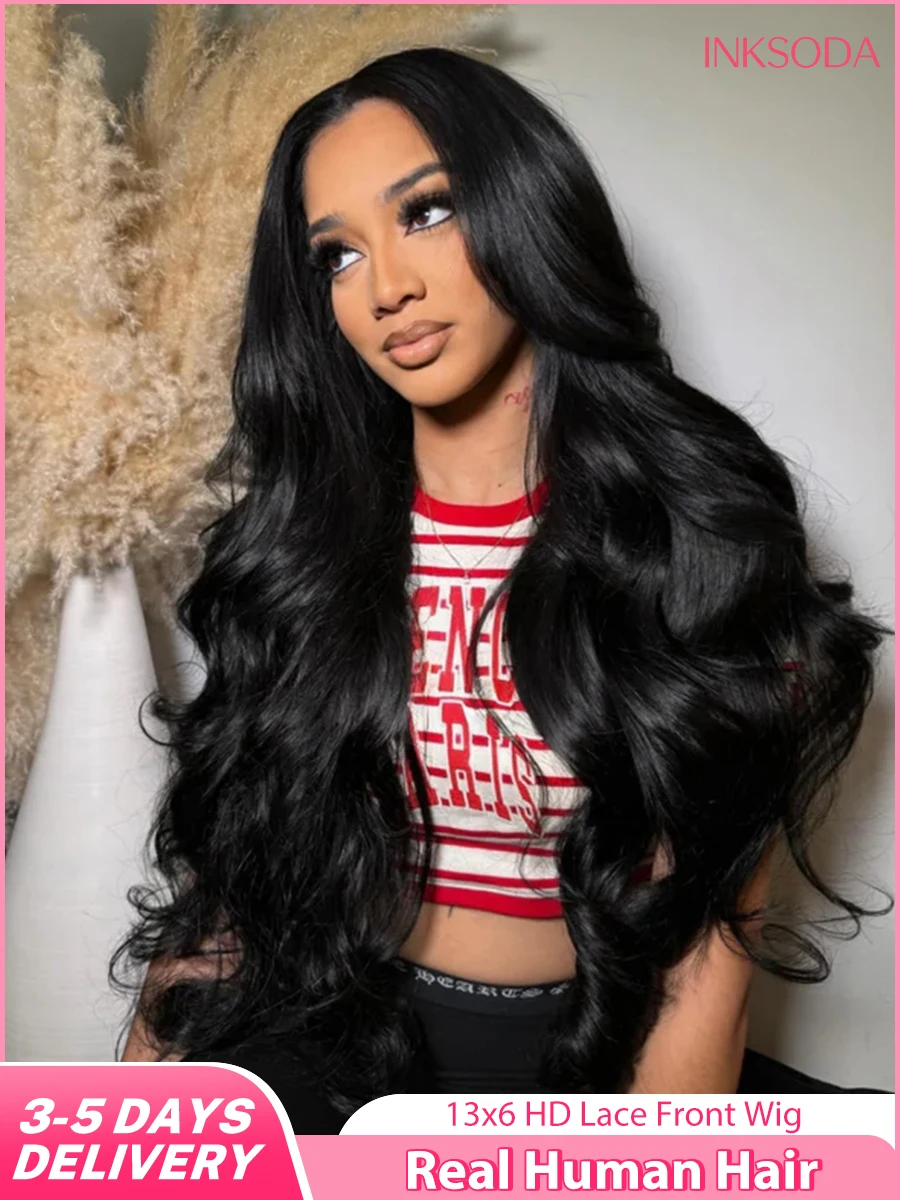 Body Wave 220 Density 13x6 HD Transparent Lace Front Human Hair Wig Black 13x4 Lace Frontal Wigs 30 40 Inch PrePlucked Lace
Body Wave 220 Density 13x6 HD Transparent Lace Front Human Hair Wig Black 13x4 Lace Frontal Wigs 30 40 Inch PrePlucked Lace