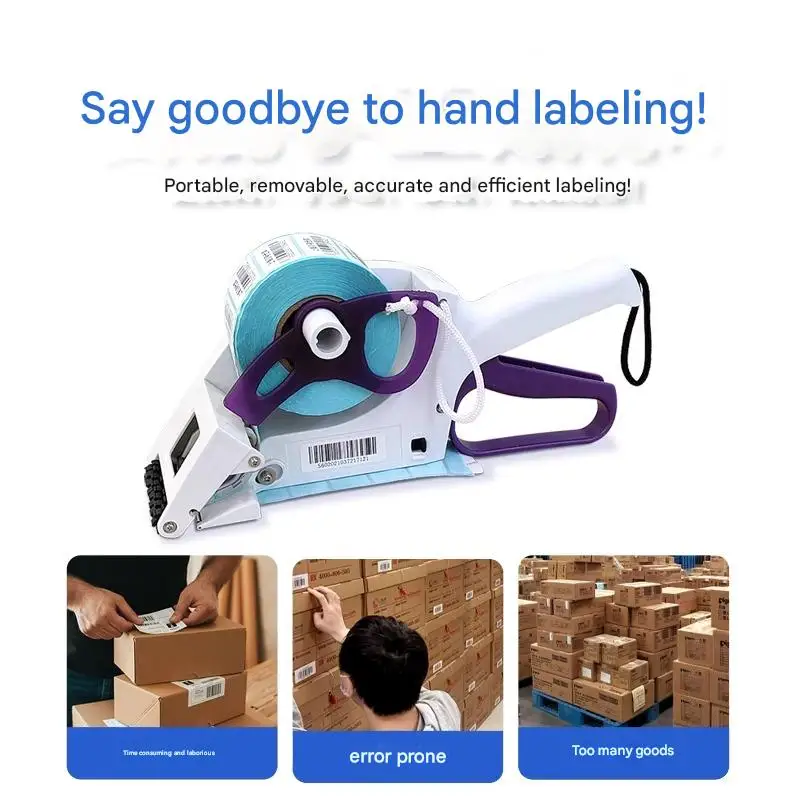 Handheld Automatic Label Applicator (2-7cm Width) - Manual Operation for Round Bottles & Packages
Handheld Automatic Label Applicator (2-7cm Width) - Manual Operation for Round Bottles & Packages