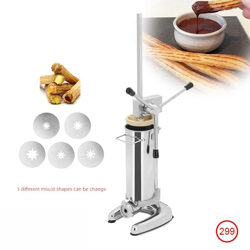 2L/3L Churros Deep-fried Dough Stick Machine Night Market Snacks
2L/3L Churros Deep-fried Dough Stick Machine Night Market Snacks