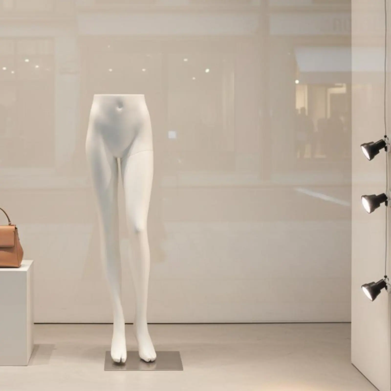 2 Pieces Pants Display Mannequin Clothing Showcase Torsoless Leg Form Pants Display Form Long-Lasting Retail Fixture Fixture
2 Pieces Pants Display Mannequin Clothing Showcase Torsoless Leg Form Pants Display Form Long-Lasting Retail Fixture Fixture