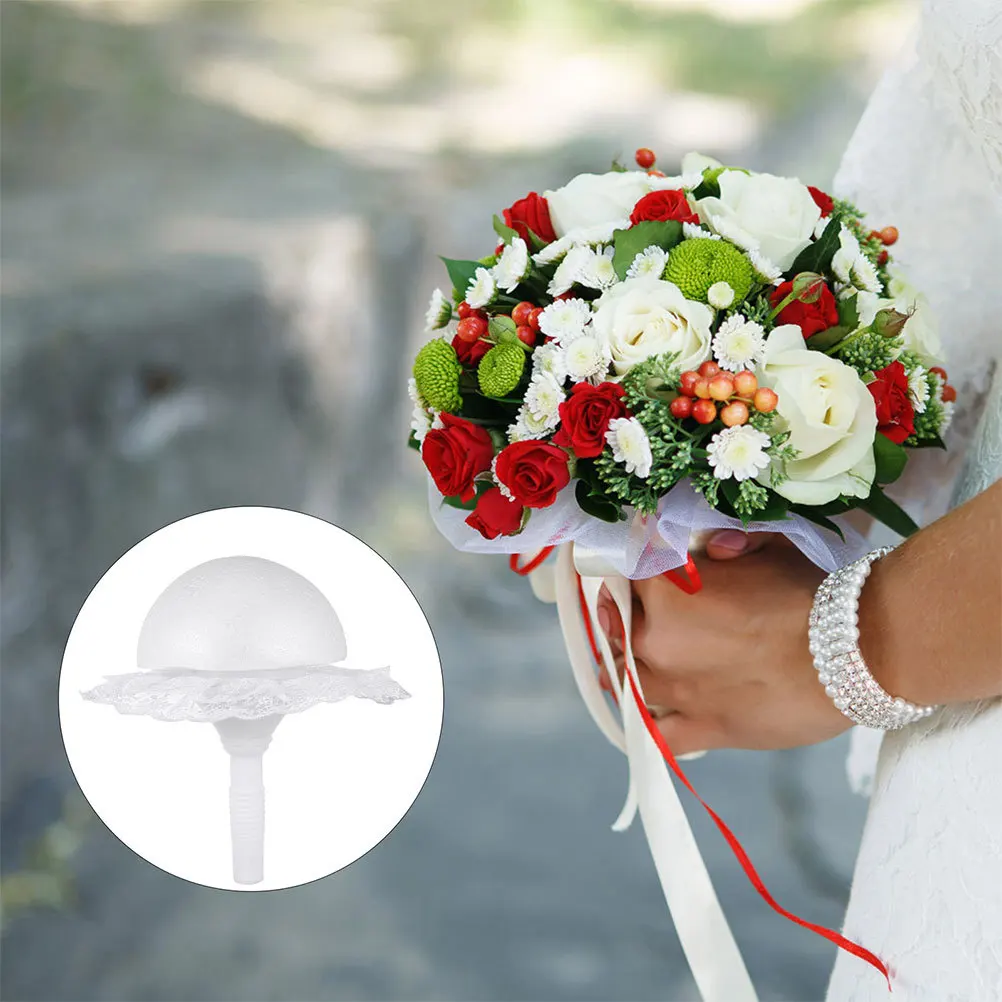 1 set 1 Set Foam Bouquet Holder Half Ball For Wedding Bridal Shower Diy Artificial Flowers Decor Craft Supply Party Favors
1 set 1 Set Foam Bouquet Holder Half Ball For Wedding Bridal Shower Diy Artificial Flowers Decor Craft Supply Party Favors