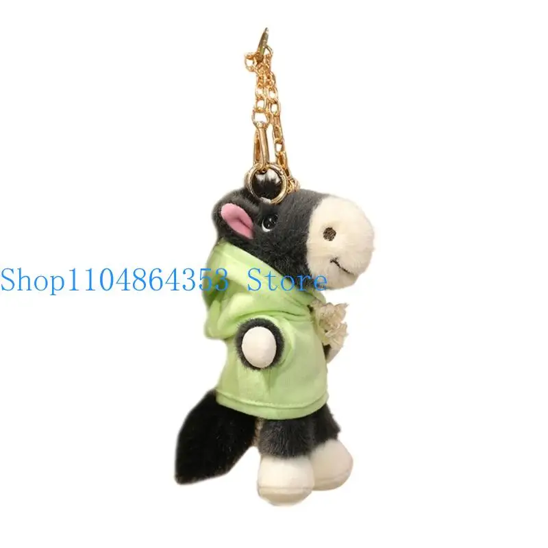 652F Fashion Forward Plush Horse Keychain Featuring Motorcycle Design for Fast Attachment
652F Fashion Forward Plush Horse Keychain Featuring Motorcycle Design for Fast Attachment