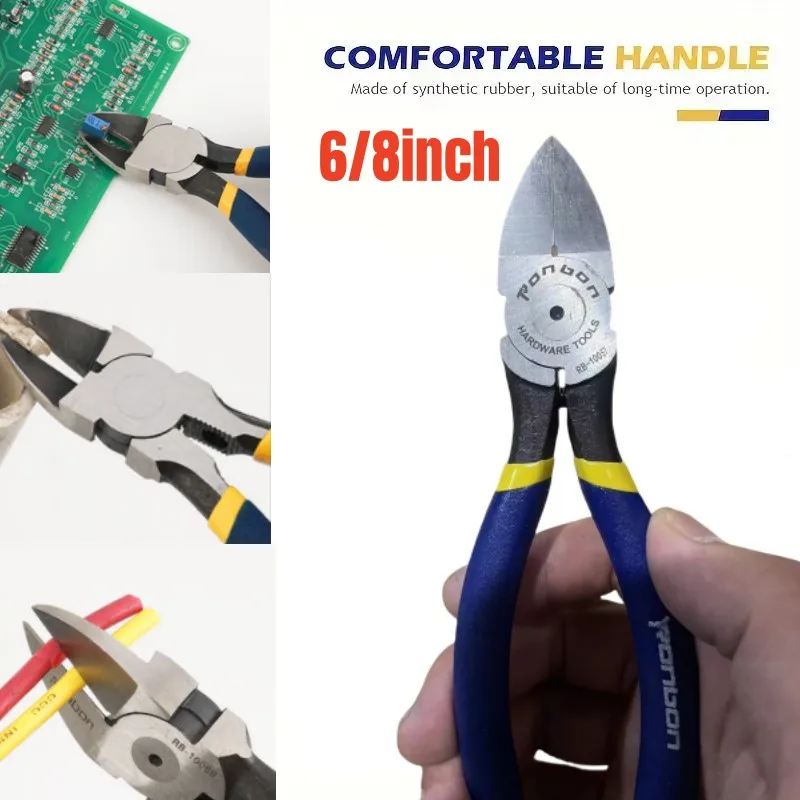 6/8inch Diagonal Pliers Electrician Scissors Puzzles Model Assembly Industrial Pliers Wire Cutting Shears Industrial Grade
6/8inch Diagonal Pliers Electrician Scissors Puzzles Model Assembly Industrial Pliers Wire Cutting Shears Industrial Grade