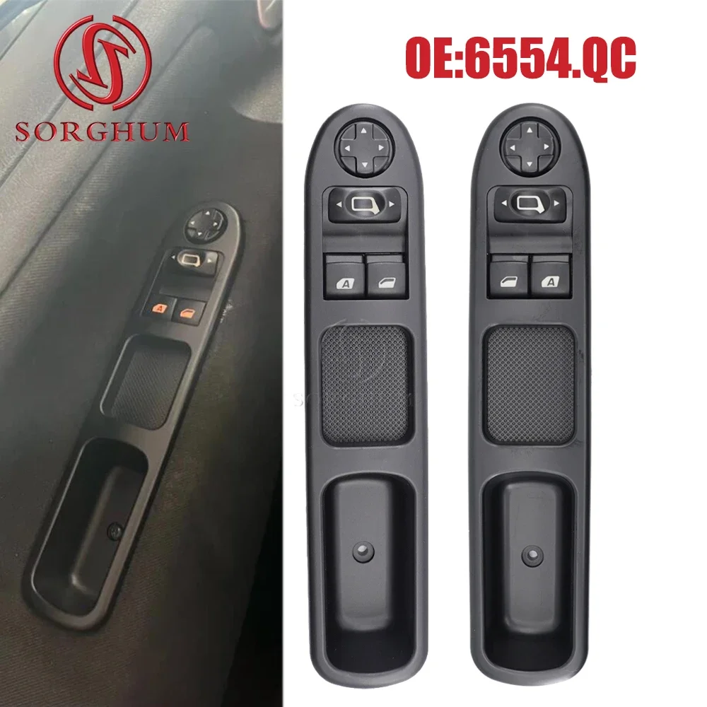 Left Right Drive Side Electric Window Control Switch Regulator For Peugeot 207 Citroen C3 Picasso 2007-2014 6554.QC 6554.QA
Left Right Drive Side Electric Window Control Switch Regulator For Peugeot 207 Citroen C3 Picasso 2007-2014 6554.QC 6554.QA