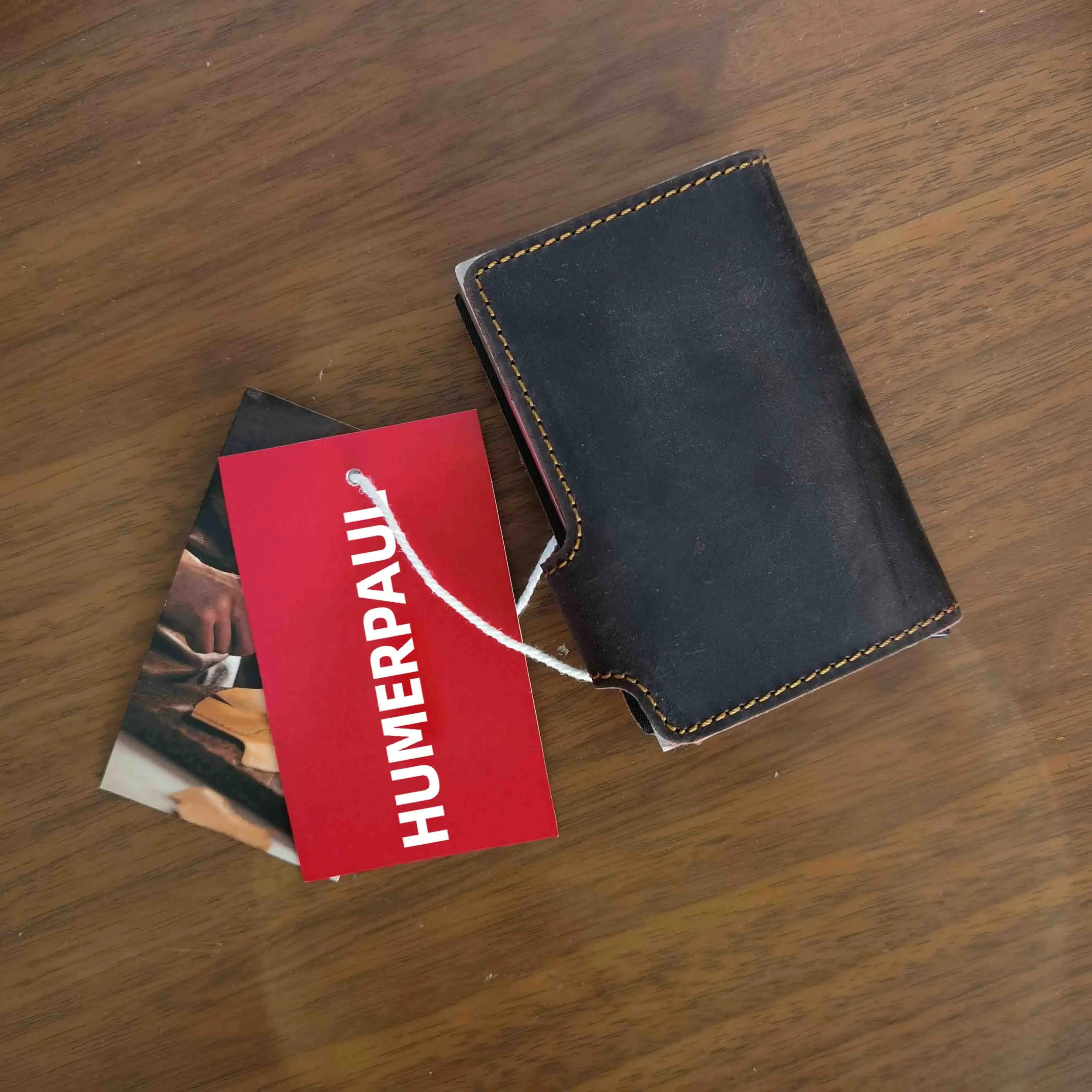 HUMERPAUL 100% Genuine Leather Credit Card Holder Men's Wallet Automatic Pop-Up Multi-Functional Bank Card Holder RFID
HUMERPAUL 100% Genuine Leather Credit Card Holder Men's Wallet Automatic Pop-Up Multi-Functional Bank Card Holder RFID