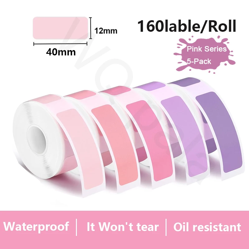 5Rolls of 800 sheets Color thermal label paper, home and shopping mall price, compatible with multiple brand label printers
5Rolls of 800 sheets Color thermal label paper, home and shopping mall price, compatible with multiple brand label printers