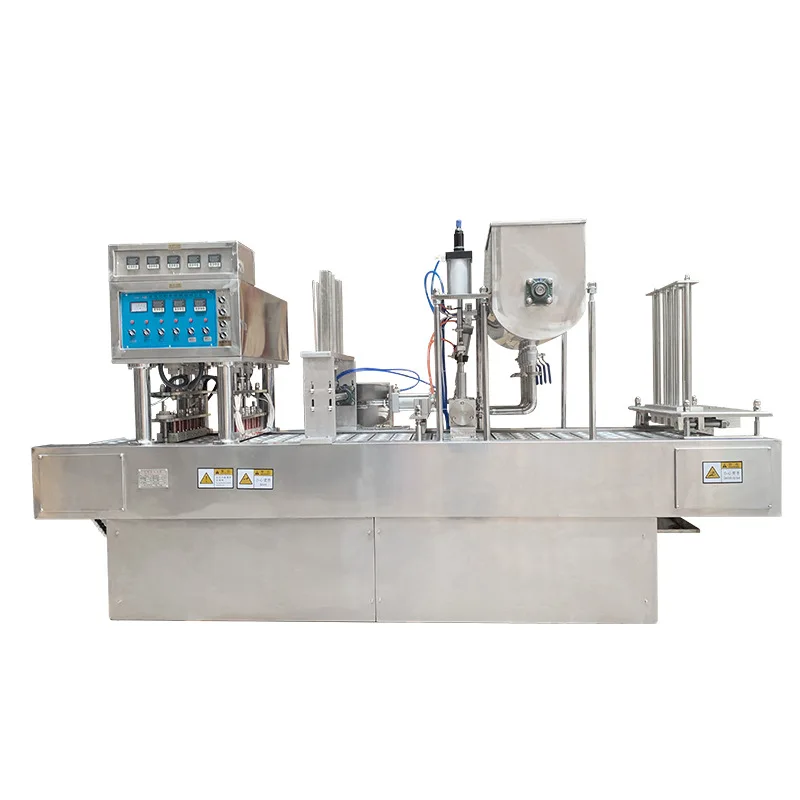 Filling and sealing machine Milk tea mung bean paste automatic filling and sealing machine Guiling paste jelly and seali
Filling and sealing machine Milk tea mung bean paste automatic filling and sealing machine Guiling paste jelly and seali