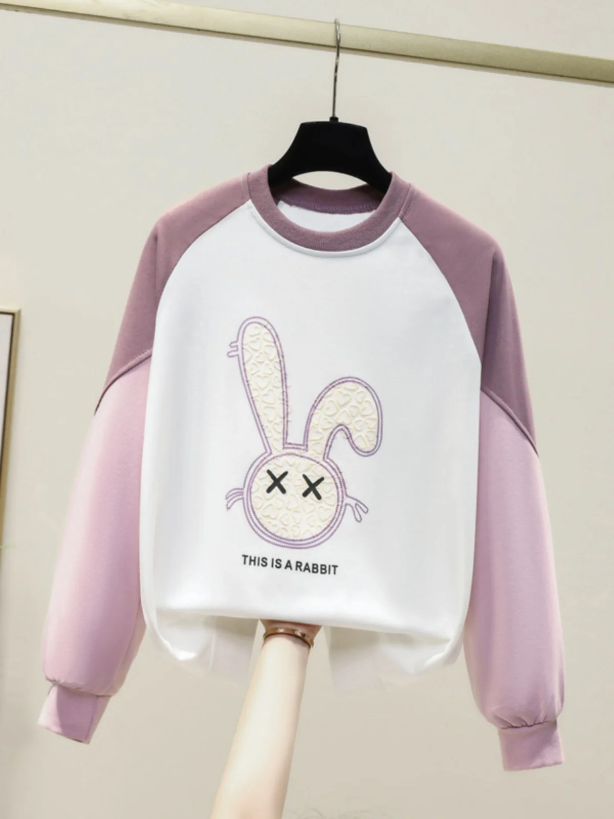 Loose Thin Long Sleeve Sweatshirt for Girls Children's Spring Autumn Fashionable Printed Splice Design Korean Style round Neck
Loose Thin Long Sleeve Sweatshirt for Girls Children's Spring Autumn Fashionable Printed Splice Design Korean Style round Neck