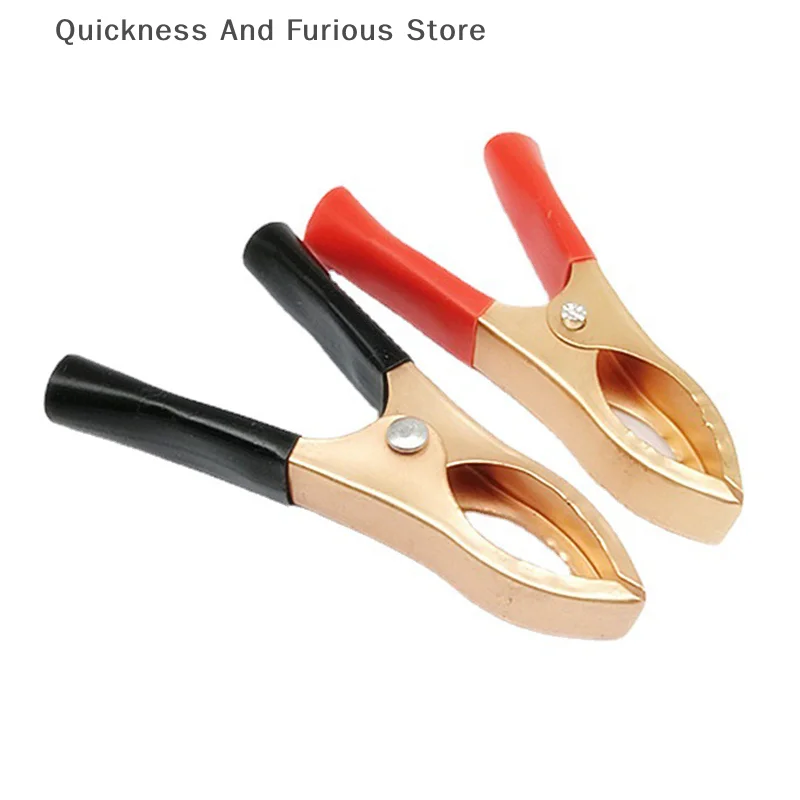 2Pcs 30A Red + Black Crocodile Car Caravan Van Battery Test Lead Clips Best Promotion Alligator Clips Connector Plug Power
2Pcs 30A Red + Black Crocodile Car Caravan Van Battery Test Lead Clips Best Promotion Alligator Clips Connector Plug Power
