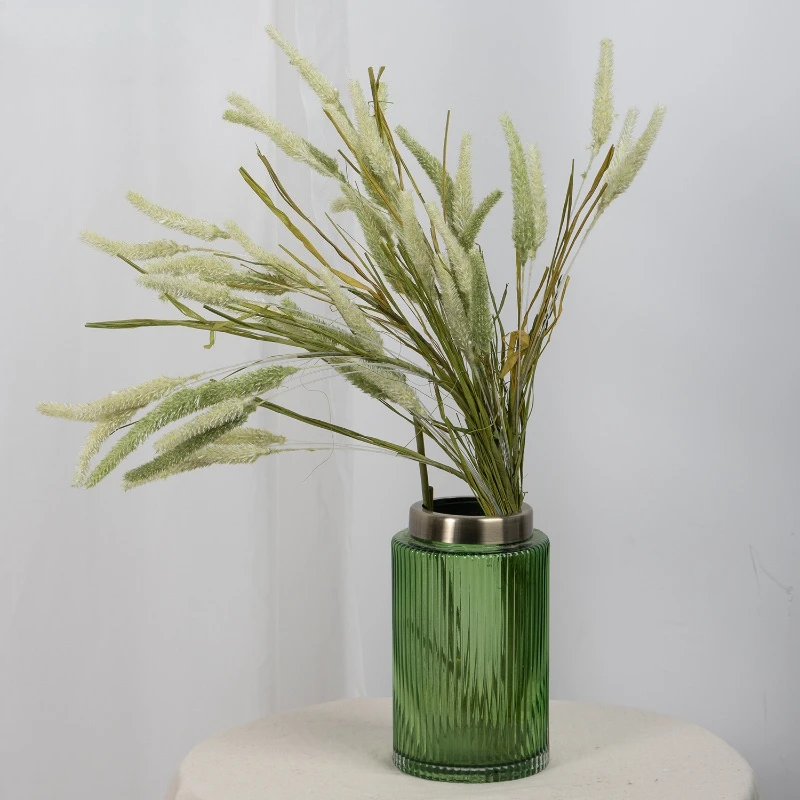 10pcs Simulation Green Plants Plastic 9-head Bristlegrass Branch Garden Decorative Artificial Reed Flower Plant Hotel Decoration
10pcs Simulation Green Plants Plastic 9-head Bristlegrass Branch Garden Decorative Artificial Reed Flower Plant Hotel Decoration