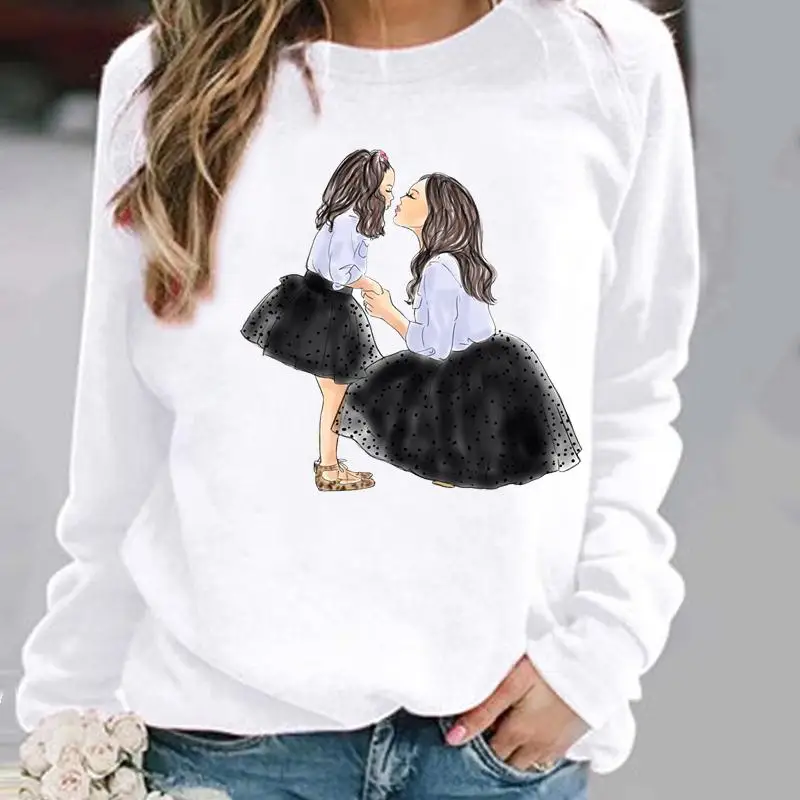 Woman Pullovers Sweet Trend Lovely Mom Mother Casual Clothing Ladies Spring Autumn Winter Hoodies Womens Female Sweatshirts
Woman Pullovers Sweet Trend Lovely Mom Mother Casual Clothing Ladies Spring Autumn Winter Hoodies Womens Female Sweatshirts