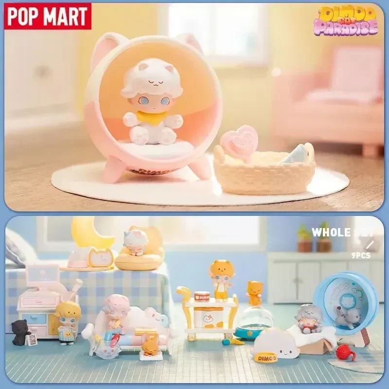 POP MART Dimoo Cat Paradise Series - Коллекционные фигурки-сюрпризы в закрытых коробках, милые аниме-фигурки, украшения, тайная коллекция
POP MART Dimoo Cat Paradise Series - Коллекционные фигурки-сюрпризы в закрытых коробках, милые аниме-фигурки, украшения, тайная коллекция