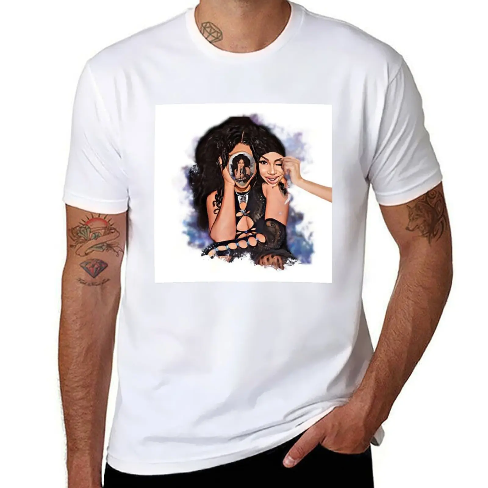 SZA face T-Shirt cotton t shirt man cotton t shirts high quality T-Shirt
SZA face T-Shirt cotton t shirt man cotton t shirts high quality T-Shirt