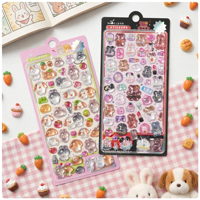 1 шт./4 шт. 3D-наклейки с мультяшными кроликами и медведями Happy Bear Rabbit для скрапбукинга, декора, канцелярских товаров, DIY-журналов, школьных и офисных принадлежностей
1 шт./4 шт. 3D-наклейки с мультяшными кроликами и медведями Happy Bear Rabbit для скрапбукинга, декора, канцелярских товаров, DIY-журналов, школьных и офисных принадлежностей