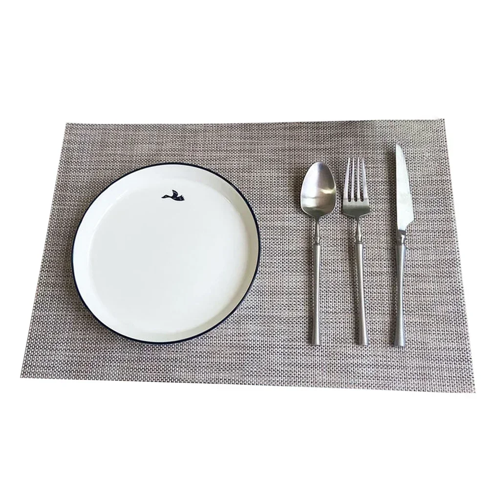 PVC Placemats For Dining Table Non-Slip Washable Cloth Mats For Kitchen Nordic Home Decor Tableware Pad Washable Placemat
PVC Placemats For Dining Table Non-Slip Washable Cloth Mats For Kitchen Nordic Home Decor Tableware Pad Washable Placemat
