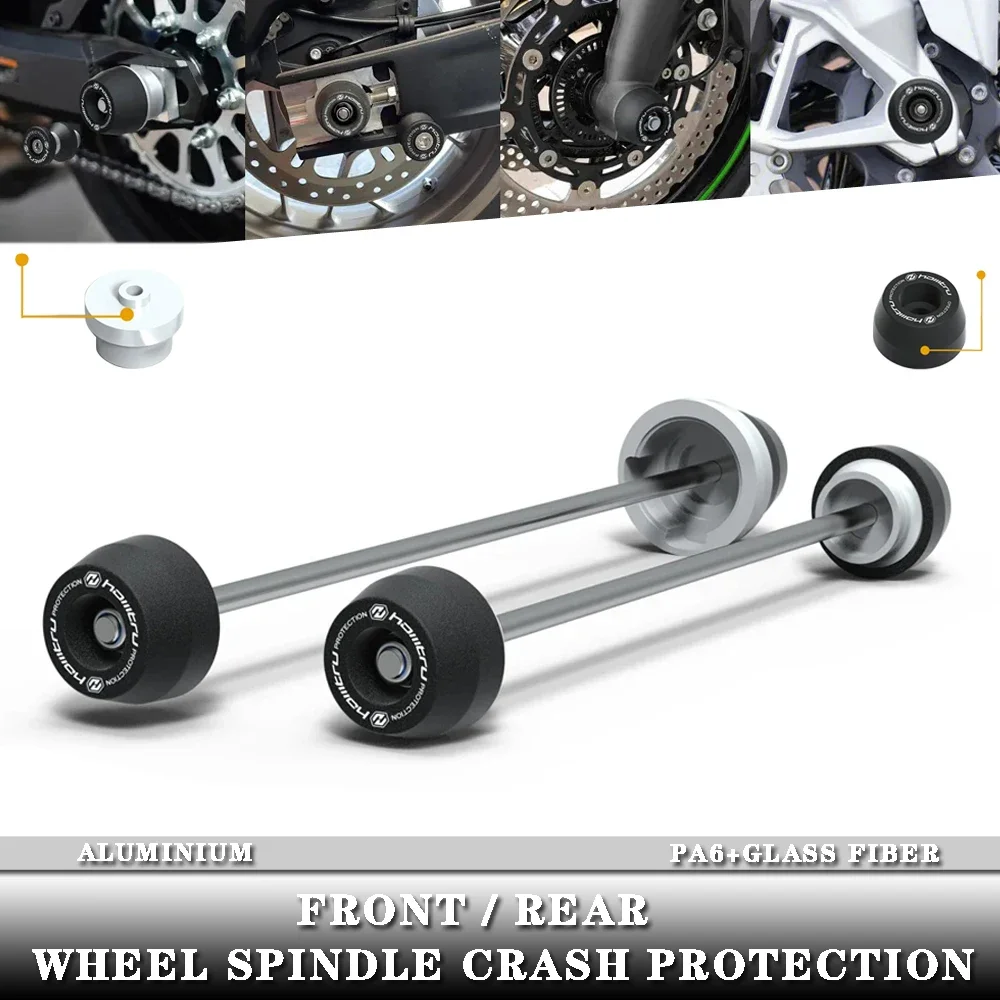 For Triumph Tiger 1200 GT Pro Explorer / Tiger 1200 Rally Pro Explorer / 2022-2023 Front Rear wheel Spindle Crash Protection
For Triumph Tiger 1200 GT Pro Explorer / Tiger 1200 Rally Pro Explorer / 2022-2023 Front Rear wheel Spindle Crash Protection