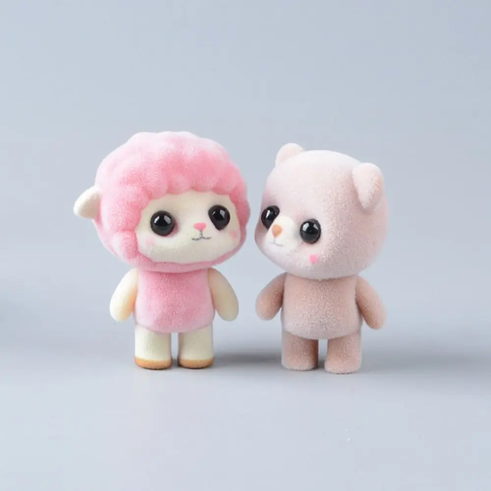 Miniature Figurines Flocking Anime Action Figure Rabbit Panda Bjd Animals Model Dolls 6.5cm Creative Girls Gifts
Miniature Figurines Flocking Anime Action Figure Rabbit Panda Bjd Animals Model Dolls 6.5cm Creative Girls Gifts