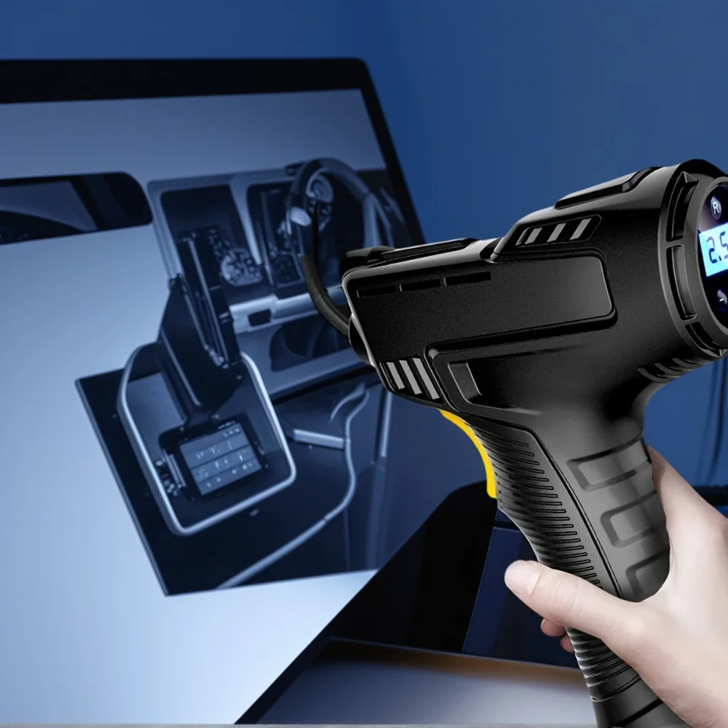 120W Portable Air Compressor - Digital Tire Inflator for Car Bicycle Balls
120W Portable Air Compressor - Digital Tire Inflator for Car Bicycle Balls