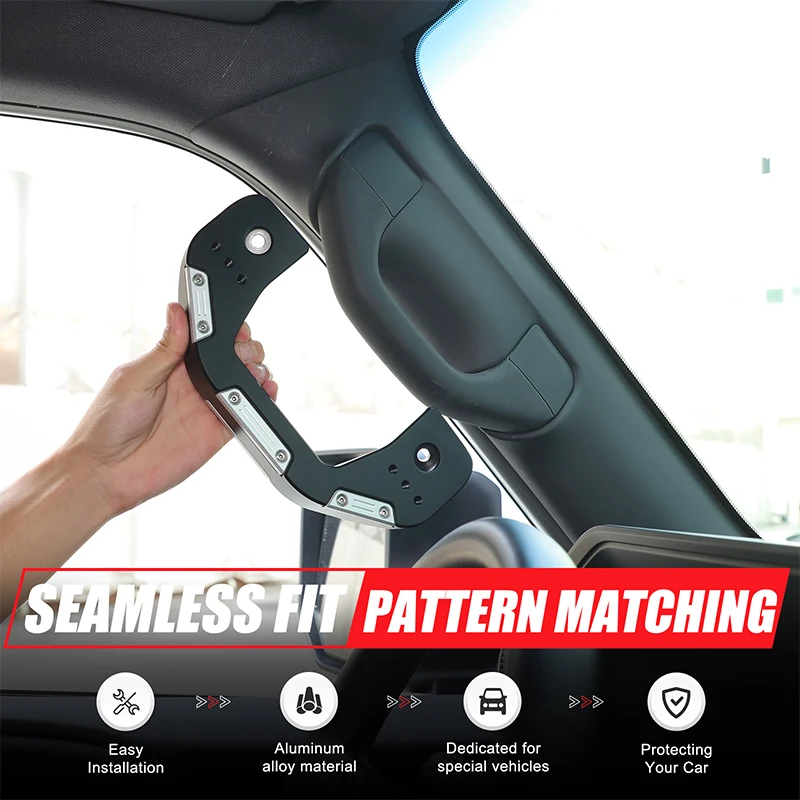 Aluminum Alloy Black Car A-Pillar Handle Interior Car Accessories For Toyota Land Cruiser Prado 250 LC250 2024-2025
Aluminum Alloy Black Car A-Pillar Handle Interior Car Accessories For Toyota Land Cruiser Prado 250 LC250 2024-2025