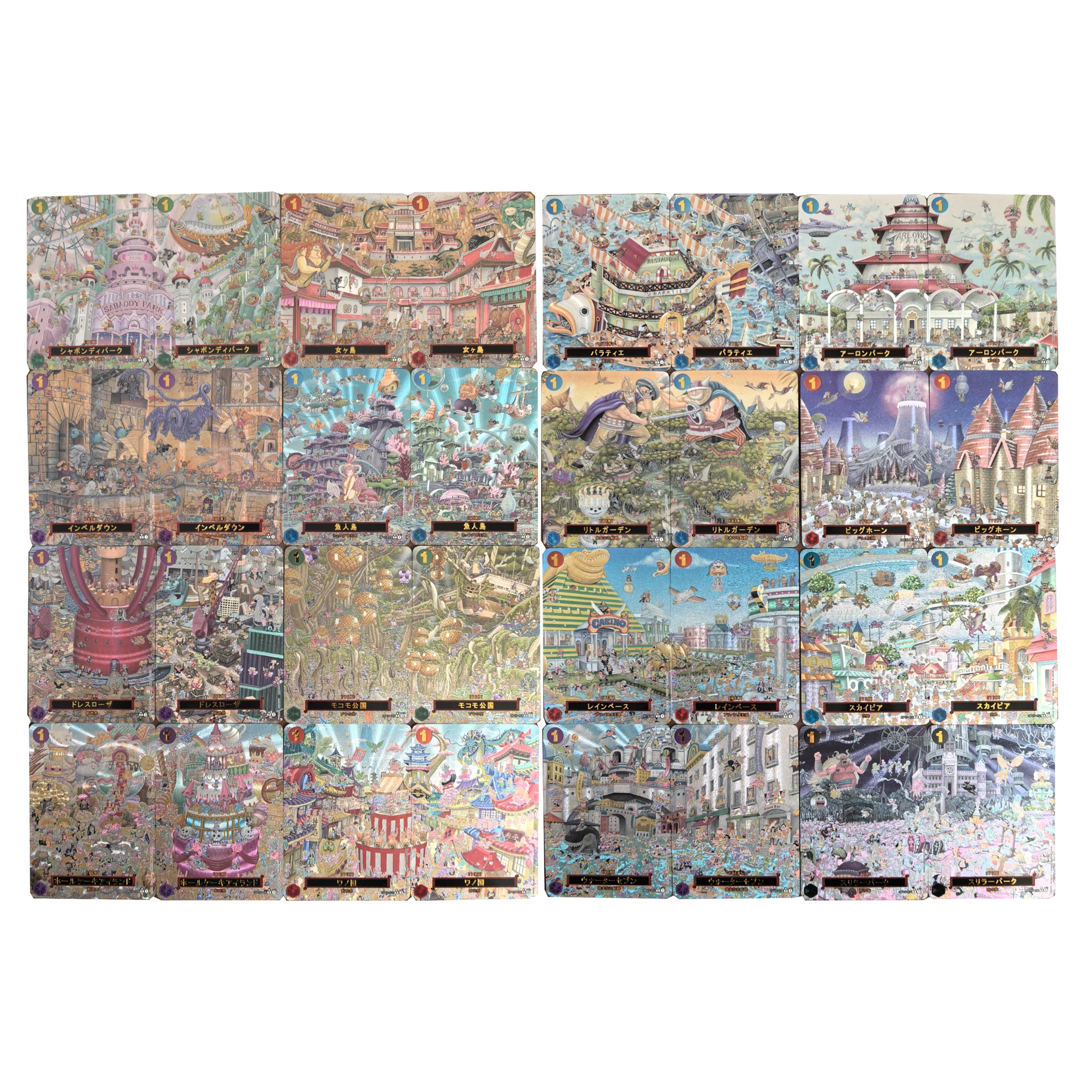 20Pcs/set Diy Self Made One Piece Beach Swimwear Classic Landmark Collection Card Coarse Flash Opcg Anime Cards Gift Toys
20Pcs/set Diy Self Made One Piece Beach Swimwear Classic Landmark Collection Card Coarse Flash Opcg Anime Cards Gift Toys
