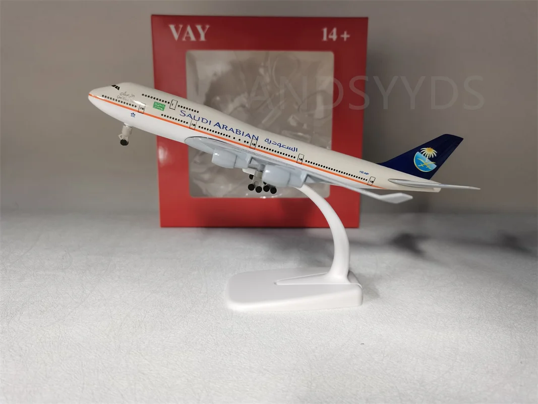 Metal Aircraft Model 20cm 1:400 Saudi B747 Metal Replica Alloy Model Plane with Stand for Aviation Enthusiasts Gifts
Metal Aircraft Model 20cm 1:400 Saudi B747 Metal Replica Alloy Model Plane with Stand for Aviation Enthusiasts Gifts